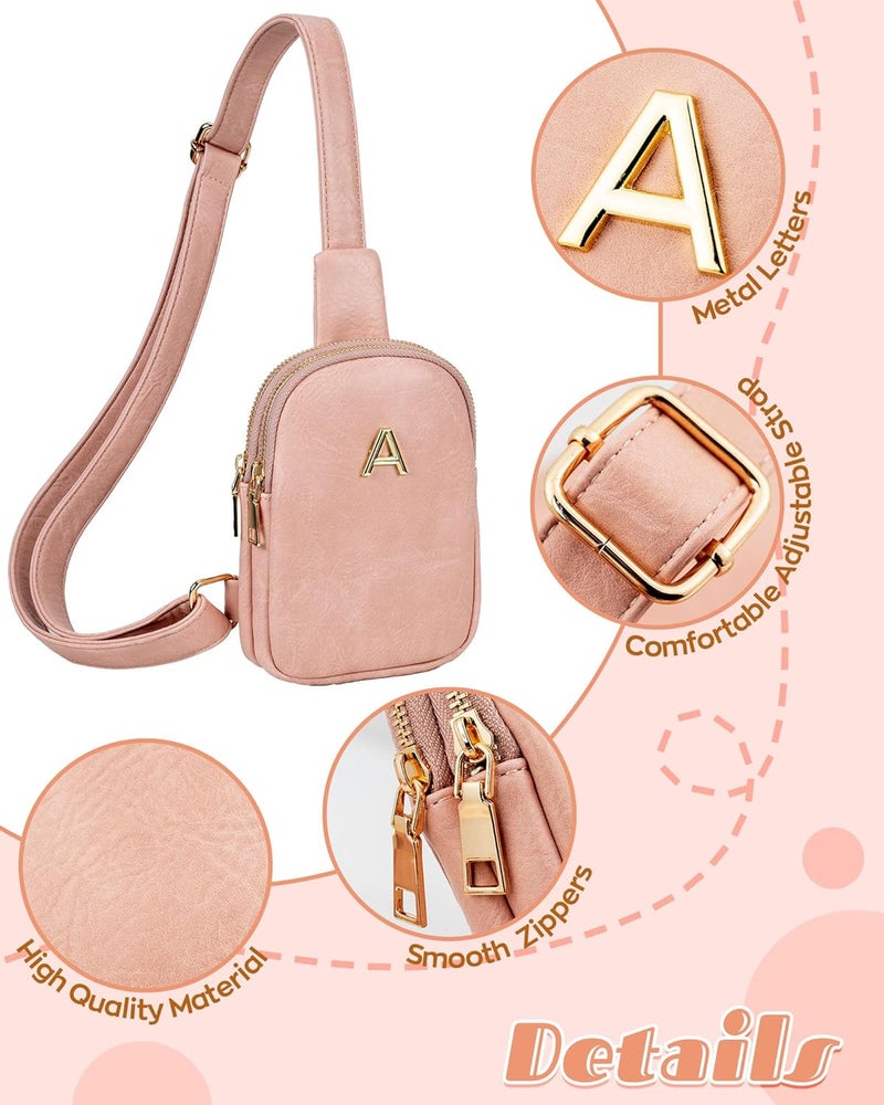Freesya Store Valentines Day Gifts for 8 9 10 11 12 13 14 15 16 Year Old Girl, Initial Crossbody Bag for Girls, Birthday Gifts for Daughter Granddaughter, Tween Teen Girls Trendy Stuff, 5th 8th Grade Gift - Image 2